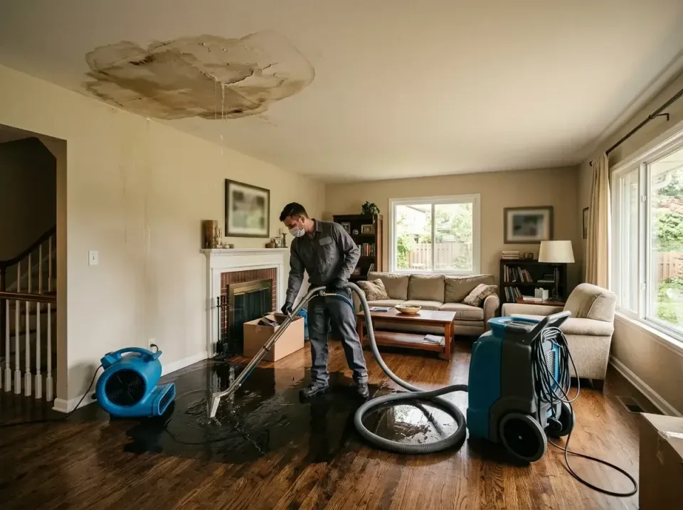 attic-pipe-burst-ceiling-drip-008 — frequently asked questions, Water Damage Restoration & Carpet Care in Marienville, PA